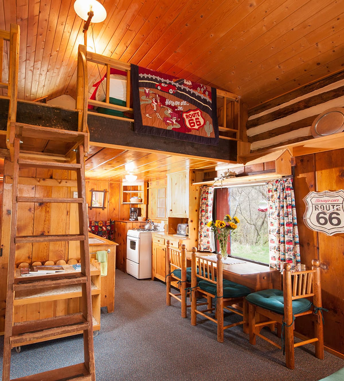 The cabins